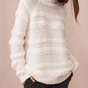 Lou & Grey Snowbird pom sweater